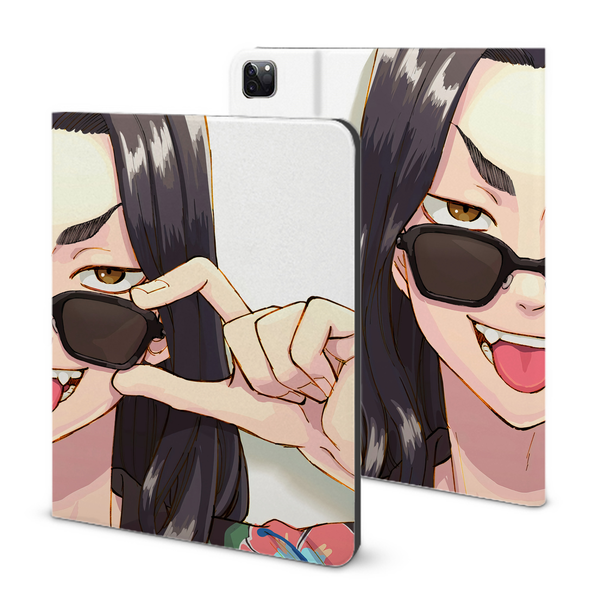 （画像用） 東京リベンジャーズ Tokyo Revengers IPad ケース ブック型 PUレザー TPU 耐衝撃 軽量 薄型 ペン収納なし 全面保護 IPad 各モデル対応
